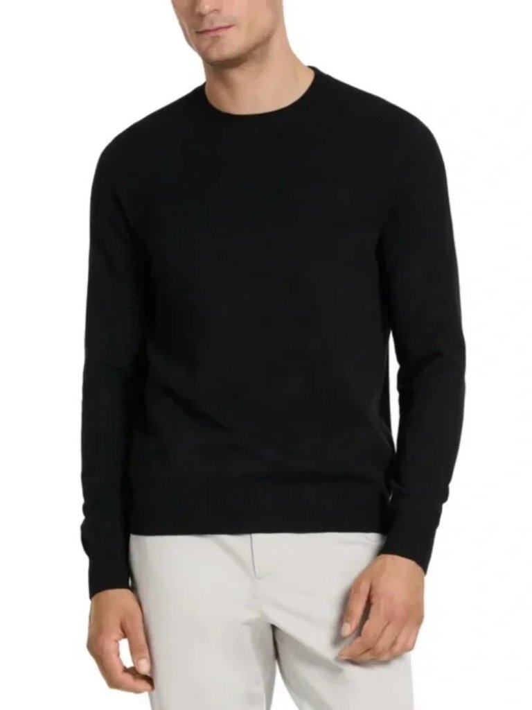Ted Baker Mens Size Xxl Black Pullover Wool Blend Textured Sweater Nwt
